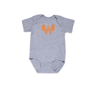 View Grey Flying W Baby Bodysuit