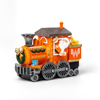 View front of Whataburger Ceramic Train