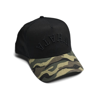 View Black and Camo Whataburger x True Brvnd® Hat front