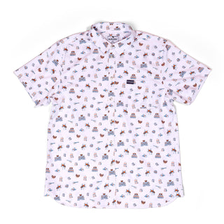 On-White photo of Burlebo x Whataburger WhataCountry Button Up Shirt