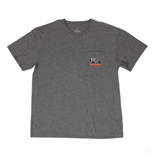 Front view on-white photo of Burlebo x Whataburger Bronco Tee