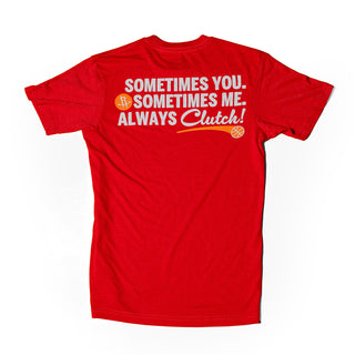 On-White Photo of Houston Rockets x Whataburger Always Clutch Red Tee