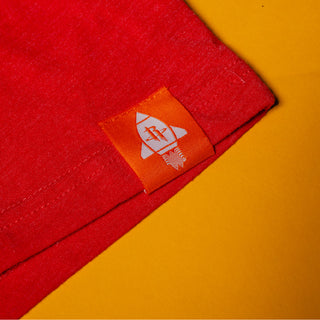 Close-Up Photo of Houston Rockets x Whataburger Always Clutch Red Tee