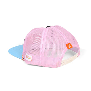 On-White Photo of Pink All Mesh Staunch Collection Hat