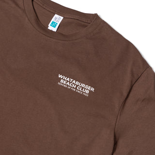 Beach Club Tee on white background
