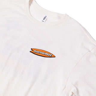 Burger Shack Tee on white background