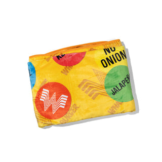 Wrapper Blanket folded on white background