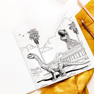 View inside page detail of WhataWorld Coloring Book